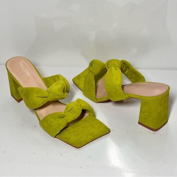 TORGEIS Flamingo Knotted Block Heel Sandals - Picture 3 of 7